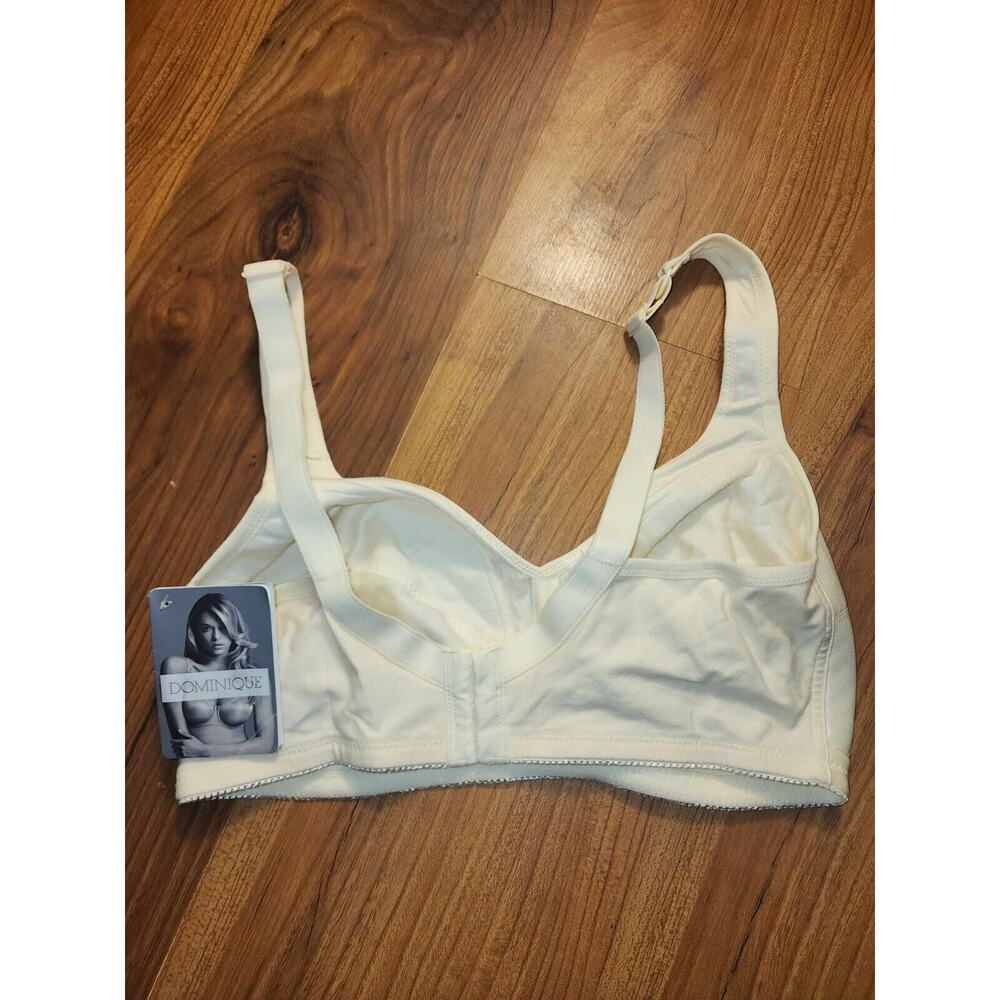 Dominique Bra Womens Beige Sz 36c No Underwire No Padding 94793 - Picture 2 of 6
